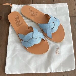 Ancient Greek Sandals Women's Arachne Braided Slide Sandals NWT
